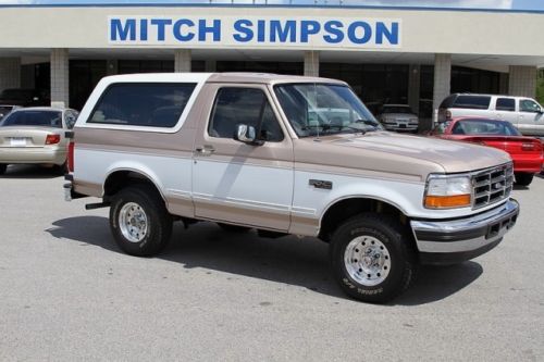 1996 ford bronco xlt spectacular original condition only 32k miles