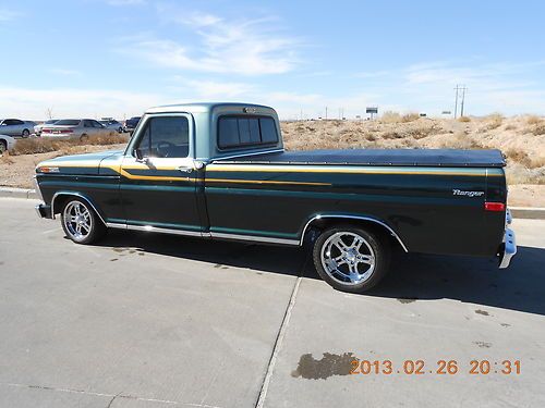 1972 ford f-100 long bed, 360 cubic inch v-8,very low miles(rebuild engine)