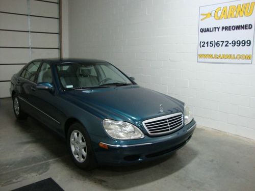 2000 mercedes-benz s500 serviced new pa insp very clean