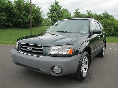2004 subaru forester x automatic awd one owner great mpg very clean no reserve