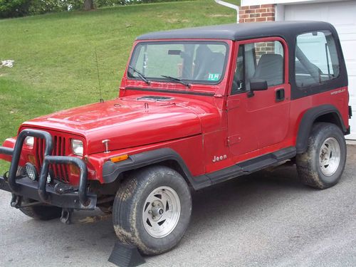 1991 jeep wrangler project or for parts