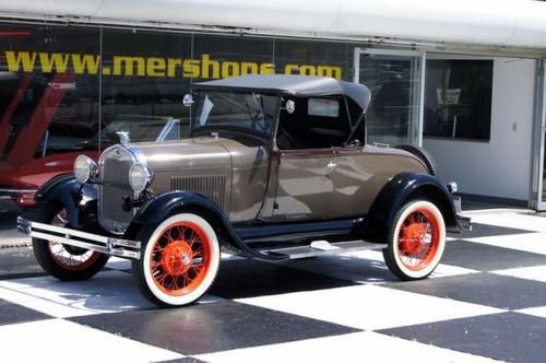 Completely restored - rumble seat - free usa shipping
