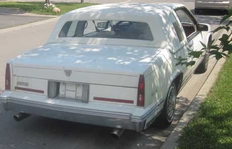 1986 cadillac deville touring coupe 2-door