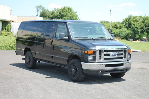 Ford e-350 15 passenger extended van!!! one owner!!! low miles!!! autocheck