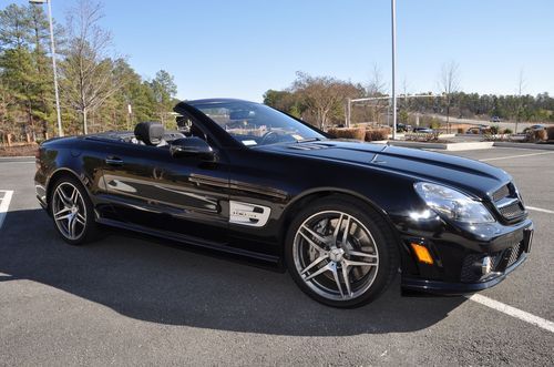 2009 mercedes sl63 amg with rare performance package $176,000 msrp warranty