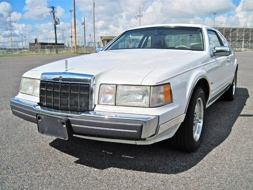Mark 7 1991 lincoln moonroof immaculate coupe 5.0l ho v8 one owner