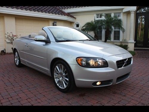 08 volvo c70 t5 hard top convertible - leather, nav, low miles, immaculate