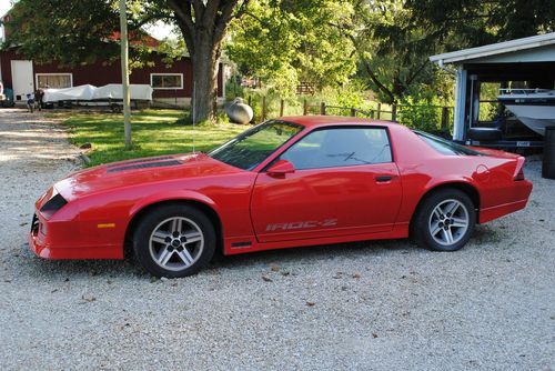 1986 chevy iroc-z z28 5.0 305 tuned port injection  low reserve