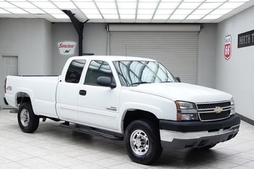 2006 chevy 2500hd diesel 4x4 extended cab long bed texas truck