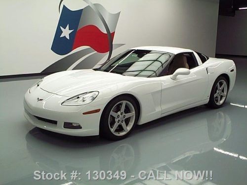 2006 chevy corvette z51 6-spd htd leather xenons 55k mi texas direct auto
