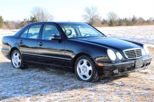 2001 mercedes benz e430 for sale~low miles~loaded~black &amp; beautiful