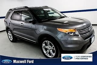 13 ford explorer limited, leather seats, sync, clean carfax, 1 owner