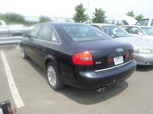 2003 audi a6 excelent condition it has bad trans tow it away