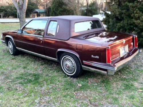 1988 cadillac coupe deville  -  one owner  -  always garaged