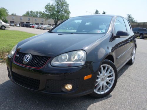 Volkswagen golf gti 6-speed manual cold a/c xenon headlights  no reserve