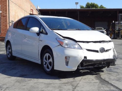 2013 toyota prius wrecked damaged crashed fixer rebuilder project economical!!!